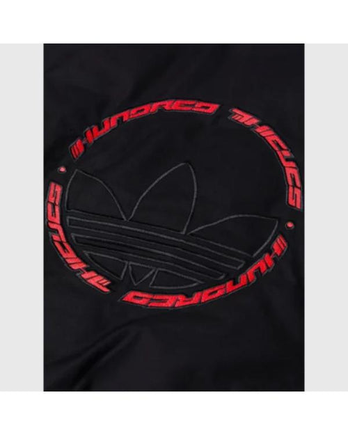 100 Thieves Black Hooded Jacket USA Jackets