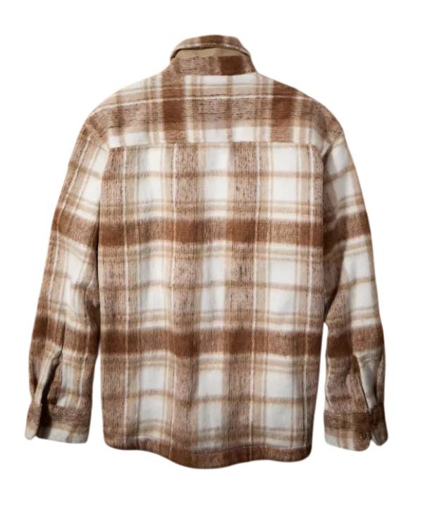 Travis Kelce Heavyweight Plaid Overshirt Thobes
