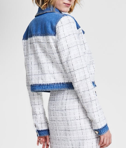 NCIS Tony and Ziva S01 Anne-Marie Waldeck Denim Tweed Jacket USA Jackets