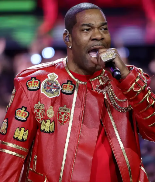 Busta Rhymes 2025 MTV Video Music Awards Leather Jacket USA Jackets