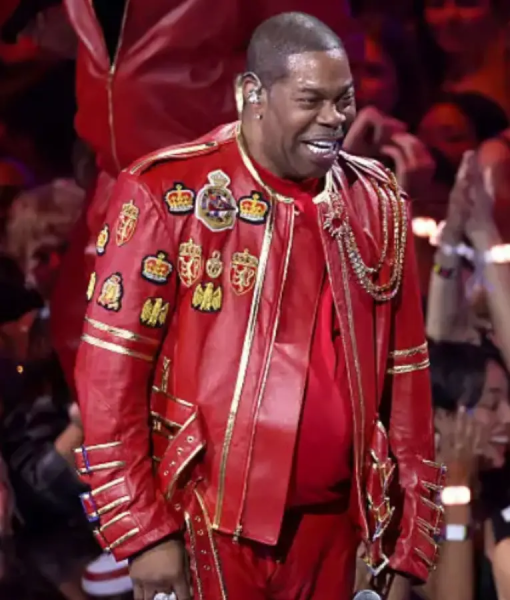 Busta Rhymes 2025 MTV Video Music Awards Leather Jacket USA Jackets