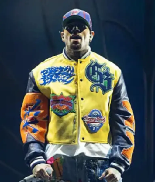 Chris Brown Breezy Bowl XX Tour Jacket USA Jackets