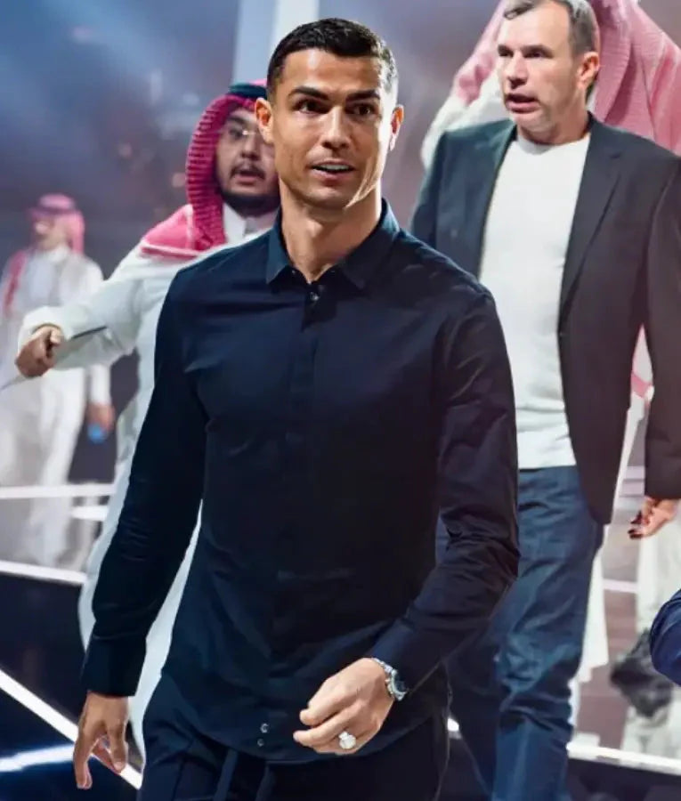 Cristiano Ronaldo Esports World Cup 2025 Black Shirt Thobes
