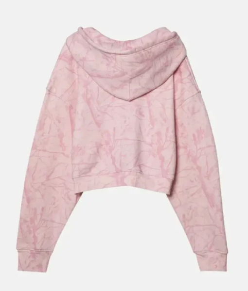 Dairy Boy Cropped Zip Bubblegum Hoodie USA Jackets