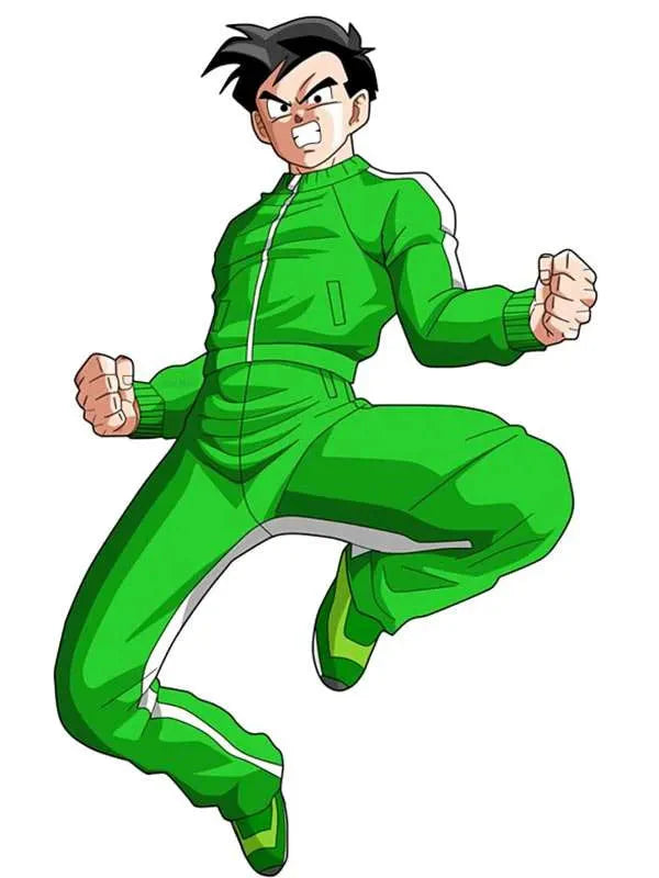 Gohan Green Tracksuit of Dragon Ball Z Thobes