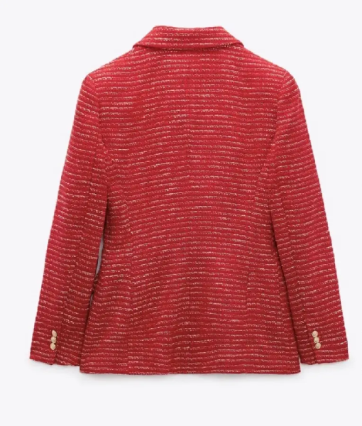 Good Morning America Mary Bruce Tweed Blazer USA Jackets