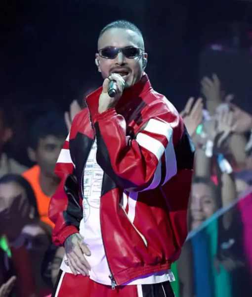 J Balvin 2025 MTV Video Music Awards Leather Jacket USA Jackets