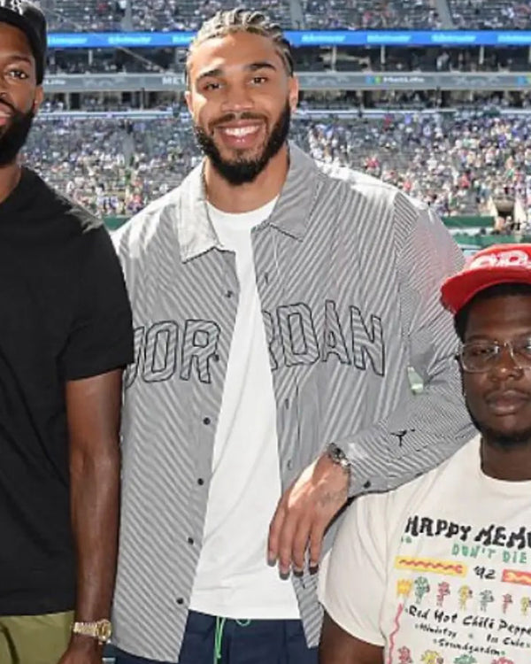 Jayson Tatum Buffalo Bills vs The New York Jets Game Shirt USA Jackets