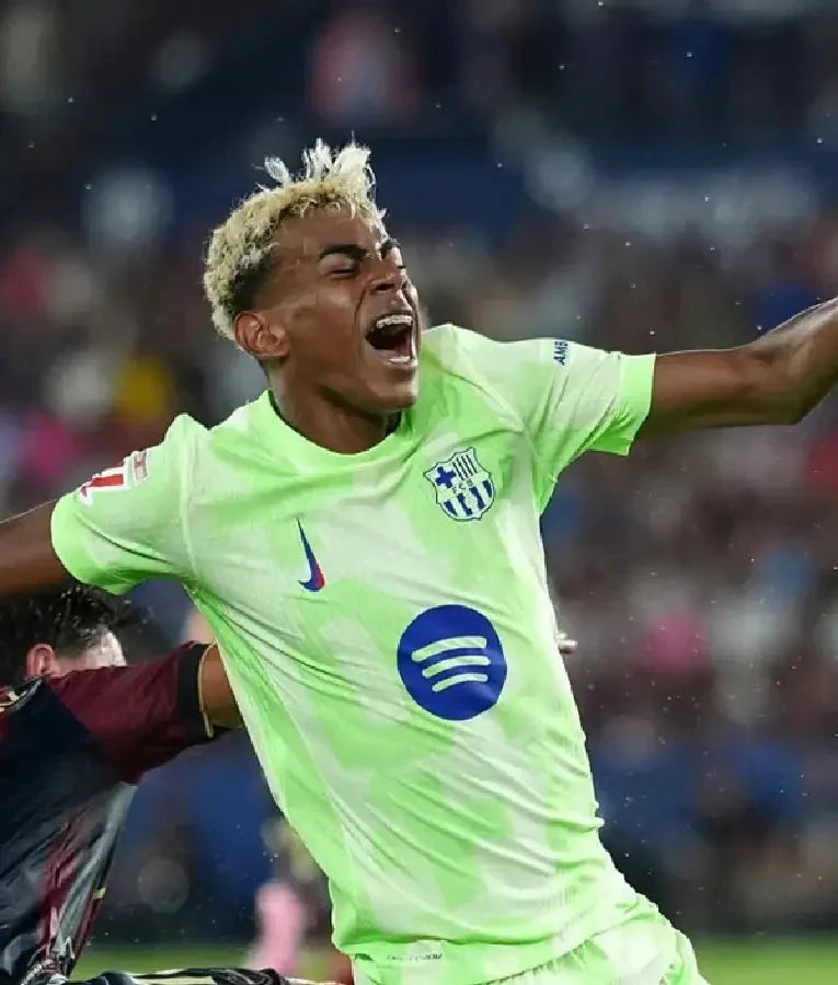 Lamine Yamal Levante UD v FC Barcelona Shirt Thobes
