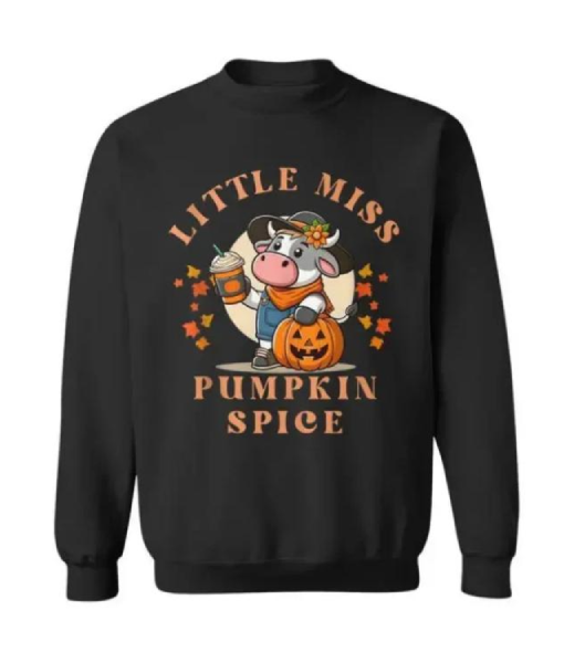 Little Miss Pumpkin Spice Sweatshirt USA Jackets