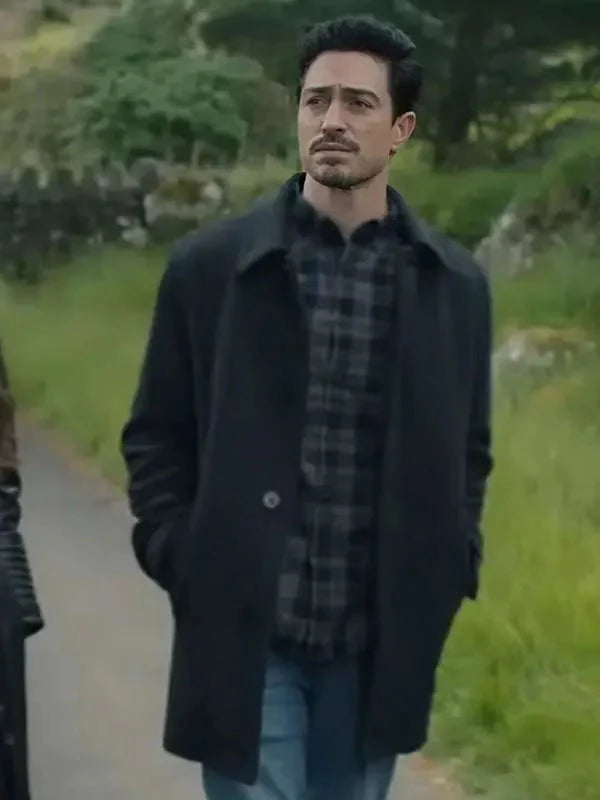 Mayfair Witches S02 Ben Feldman Black Coat Thobes