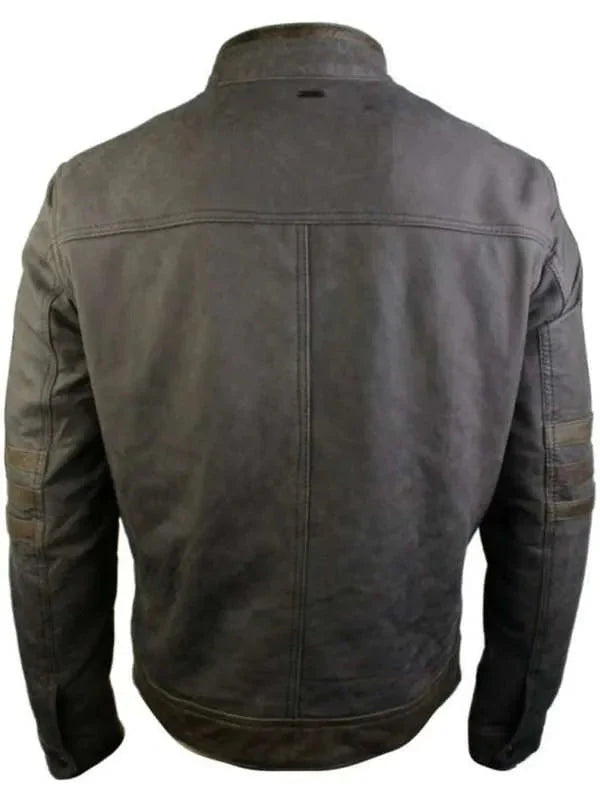 Men’s X-Men Origins Wolverine Brown Vintage Leather Jacket Thobes