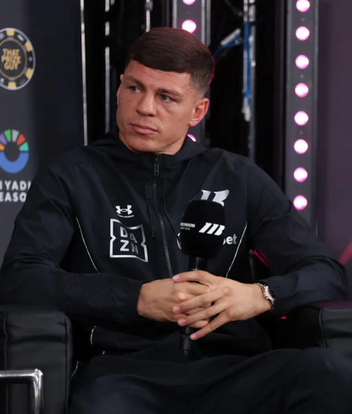 Pat McCormack Final Press Conference 2025 Black Jacket