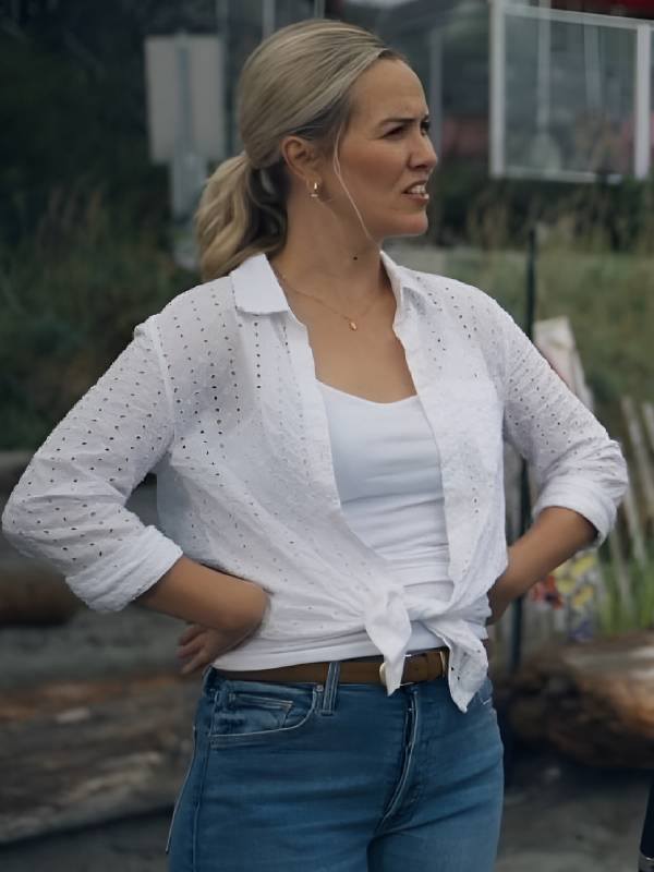 Catch of the Day 2025 Emilie Ullerup White Shirt USA Jackets
