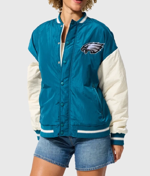 Terez Philadelphia Eagles Bomber Jacket USA Jackets