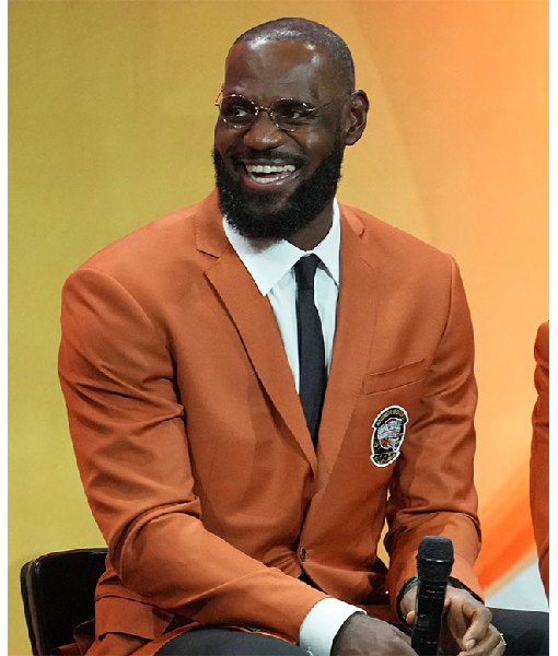 Lebron James NBA Orange Jacket USA Jackets