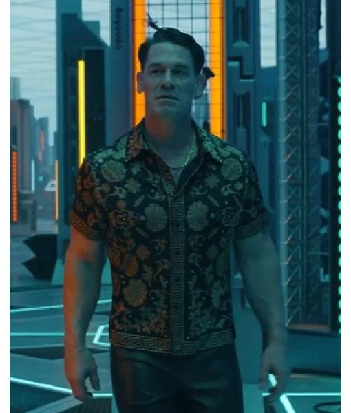 Peacemaker S2 John Cena Printed Shirt USA Jackets