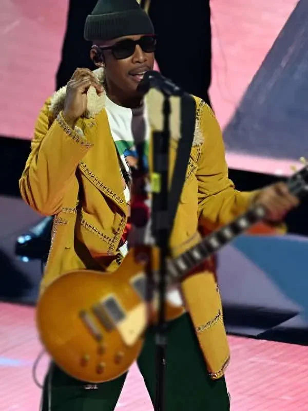 NBA All-Star Game Raphael Saadiq Yellow Jacket Thobes