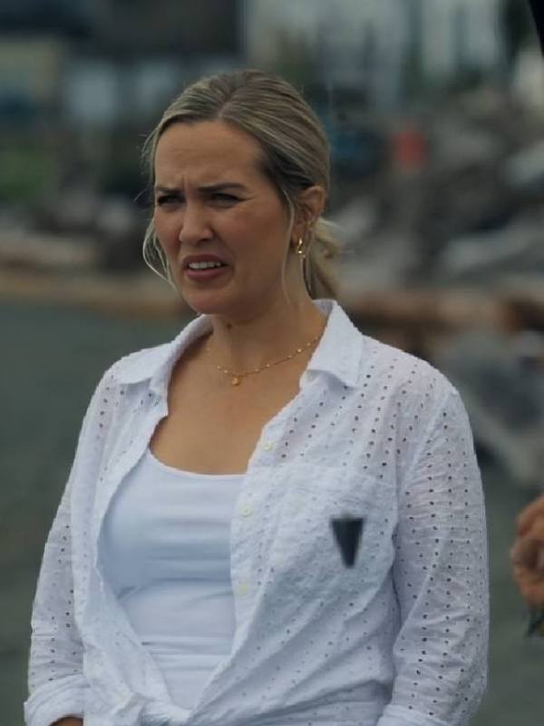Catch of the Day 2025 Emilie Ullerup White Shirt USA Jackets