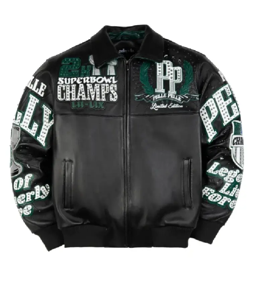 Meek Mill Eagles Leather Jacket USA Jackets