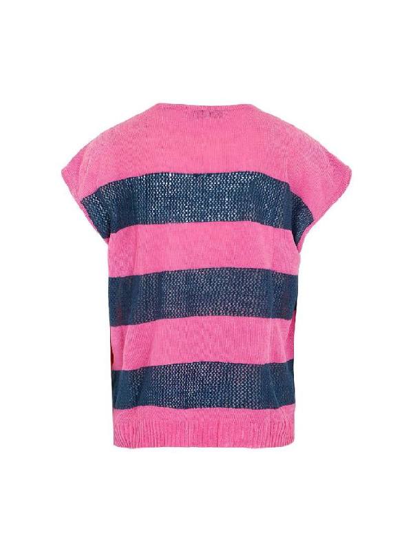Access Hollywood Mel B Multicolor Knit Top Thobes