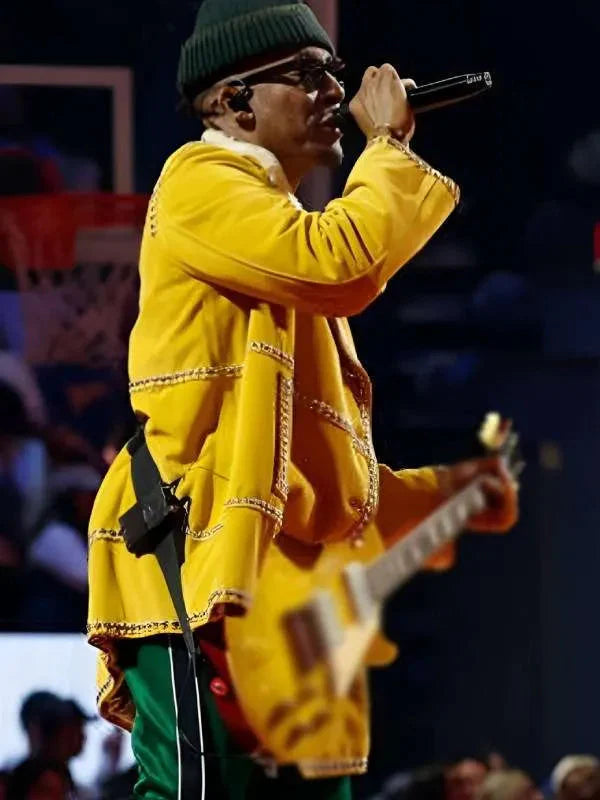 NBA All-Star Game Raphael Saadiq Yellow Jacket Thobes
