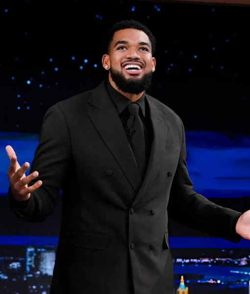 Karl-Anthony Towns The Tonight Show Starring Jimmy Fallon S12 Blazer USA Jackets