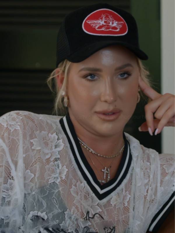 The Chrisleys Back to Reality S01 Savannah Chrisley White Top USA Jackets