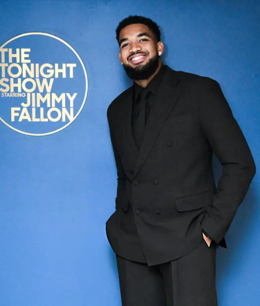 Karl-Anthony Towns The Tonight Show Starring Jimmy Fallon S12 Blazer USA Jackets