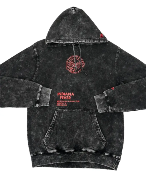 Caitlin Clark 2025 WNBA Playoffs Semifinal Black Hoodie USA Jackets