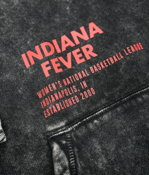 Caitlin Clark 2025 WNBA Playoffs Semifinal Black Hoodie USA Jackets