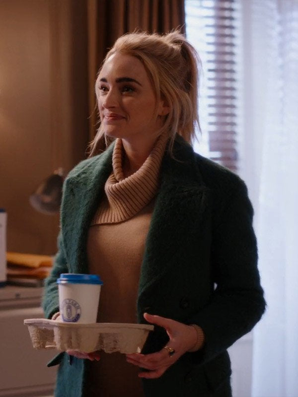 Ginny and Georgia Green Coat NYC Jackets