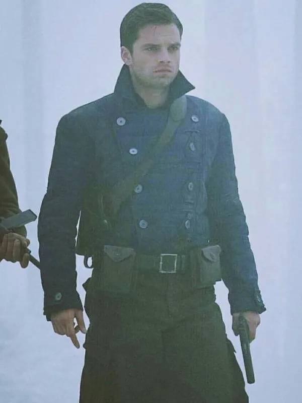Bucky Barnes WW2 Blue Jacket USA Jackets
