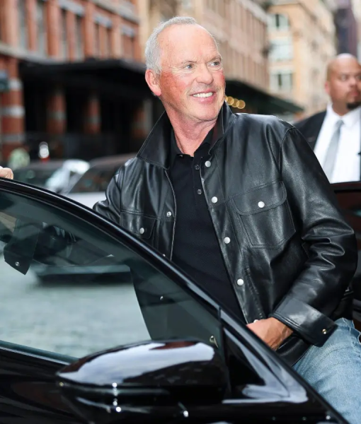 Michael Keaton NYC 2025 Black Leather Jacket USA Jackets