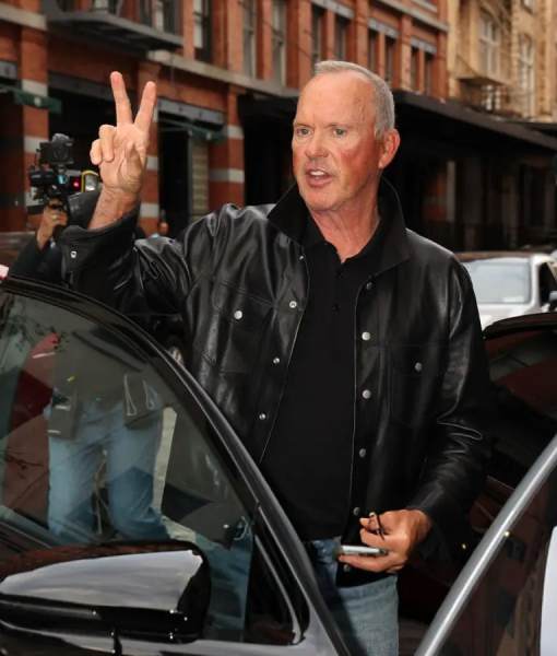 Michael Keaton NYC 2025 Black Leather Jacket USA Jackets