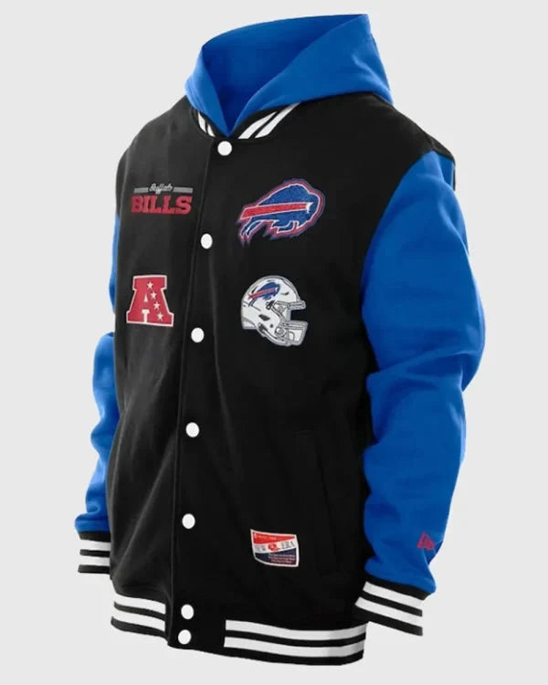 New Era Buffalo Bills Hoodie Jacket USA Jackets