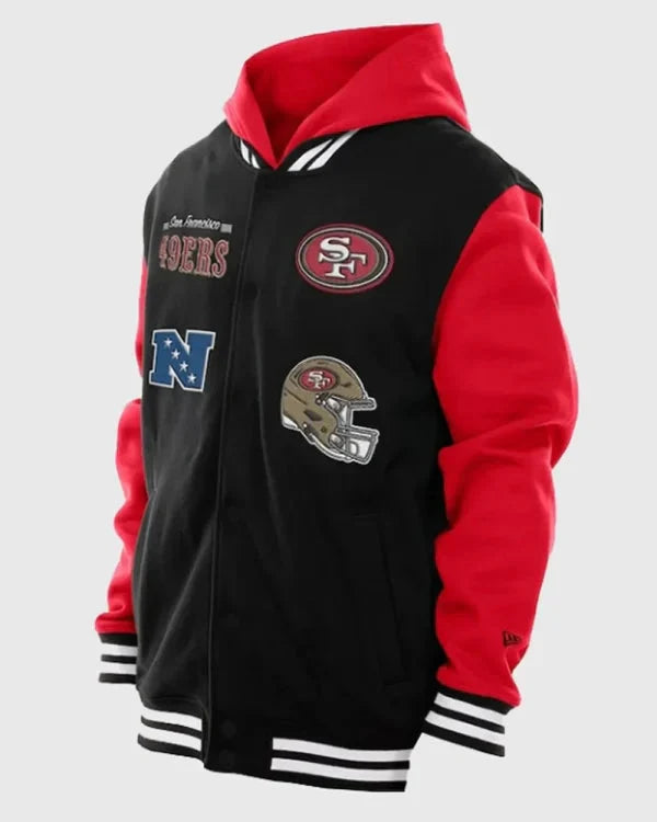 New Era San Francisco 49ers Hoodie Jacket USA Jackets