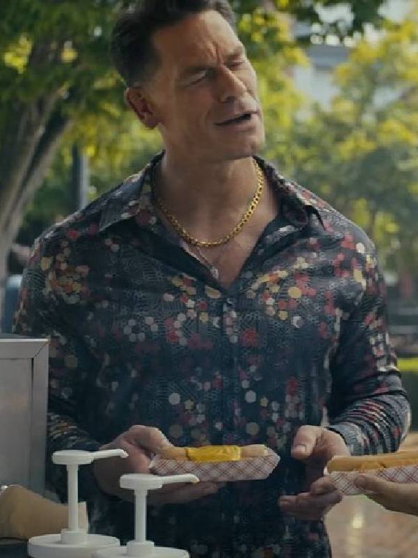 Peacemaker S02 John Cena Printed Shirt USA Jackets