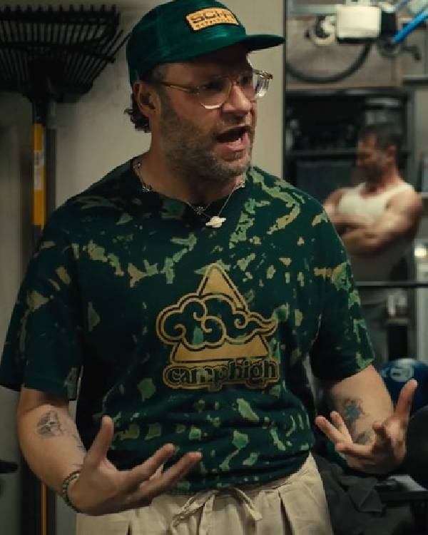 Platonic Seth Rogen Green T-Shirt Thobes