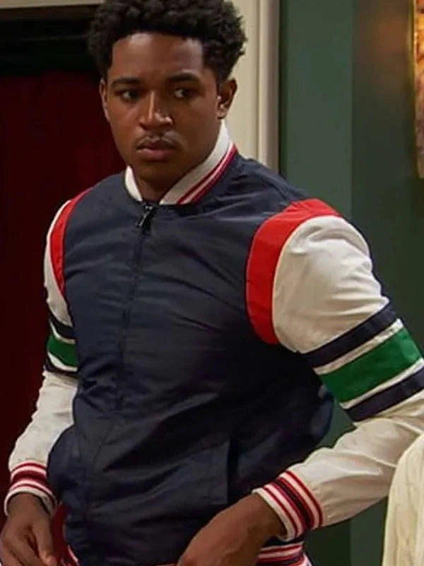 Issac Ryan Brown Ravens Home S06 Varsity Jacket USA Jackets