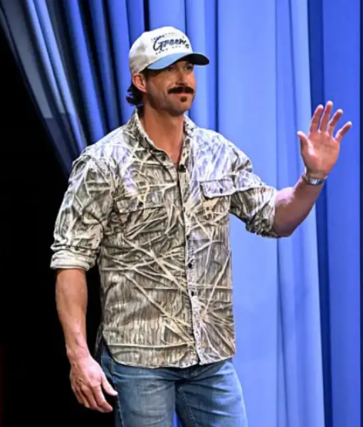 Riley Green The Tonight Show Starring Jimmy Fallon S12 Shirt USA Jackets