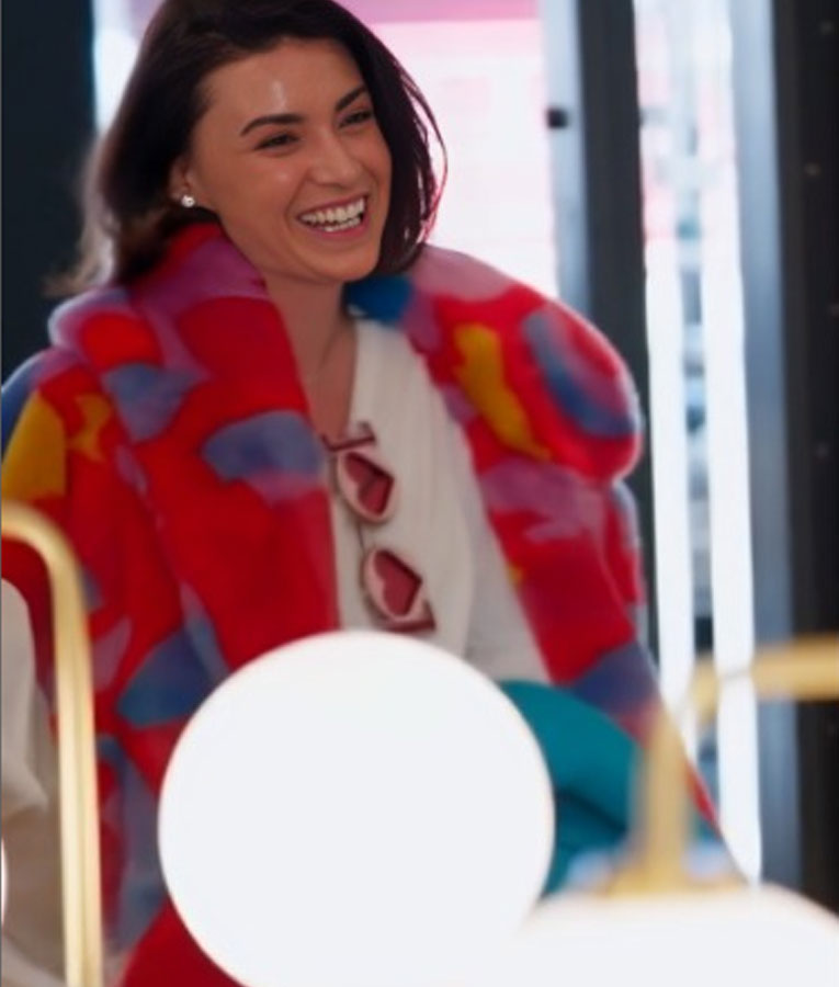 Real Housewives of Salt Lake City S05 Bronwyn Newport Fur Coat USA Jackets