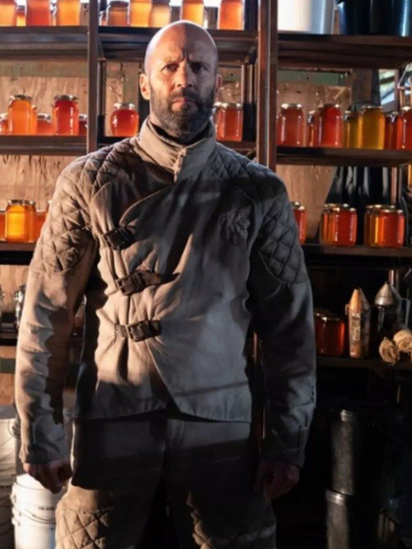 Jason Statham The Beekeeper 2024 Quilted Jacket USA Jackets