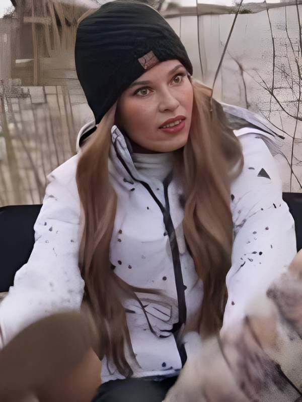 Real Housewives of SL City S06 Britani Bateman White Spatter Jacket USA Jackets