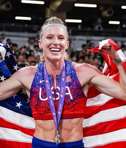 Sandi Morris World Athletics Championships Tokyo 2025 Crop Top USA Jackets