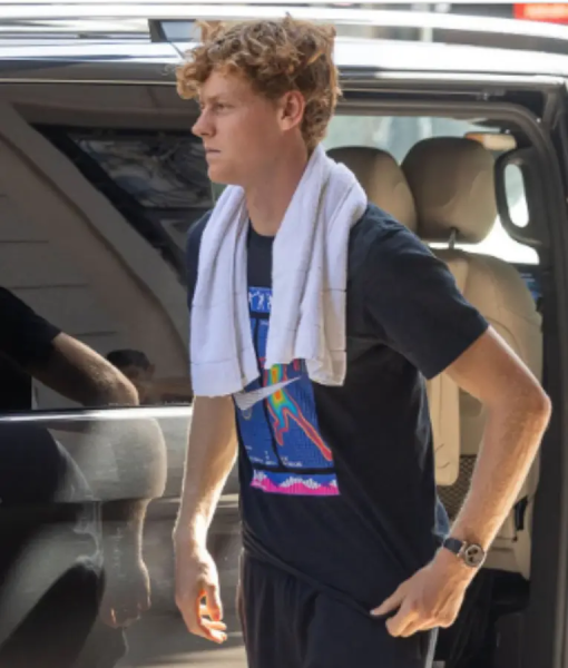 Jannik Sinner Milan 2025 T-shirt USA Jackets