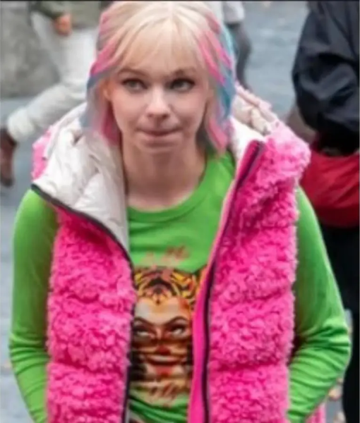 Wednesday Emma Myers Green Graphic Shirt USA Jackets