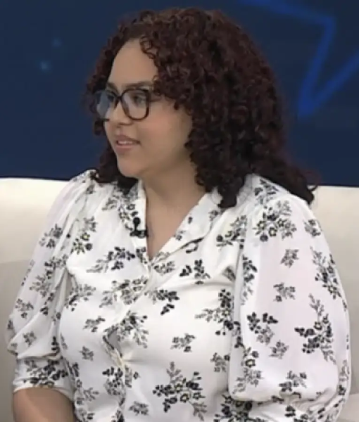 The Today Show 2025 Krystal Ortiz Floral Top USA Jackets