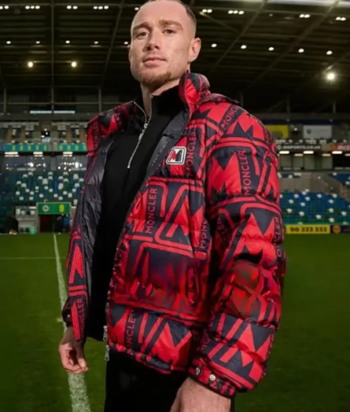 Paddy Donovan IBF World Title Face Off Puffer Jacket USA Jackets