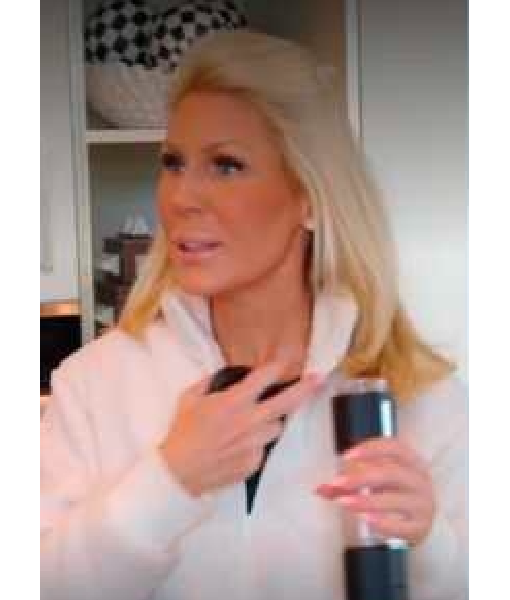 Real Housewives of Orange County S19 Gretchen Rossi Sherpa Jacket USA Jackets
